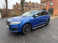 Used Audi Q7 S-Line 2017 Blue SUV