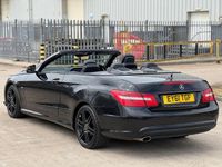 Used Mercedes E220 170 HP (125 kW) 2011 Black Cabriolet