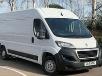 Used Peugeot Boxer 140 HP (102 kW) 2022 White Van
