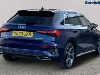 Used Audi A3 Sportback S-Line 110 HP (80 kW) 2023 Blue Hatchback