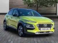 Used Hyundai Kona Premium 177 HP (130 kW) 2019 Yellow SUV