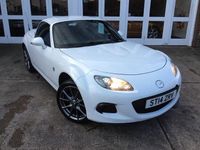 Used Mazda MX5 126 HP (92 kW) 2014 White Cabriolet