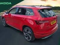 Used Skoda Karoq SportLine 150 HP (110 kW) 2024 Red SUV