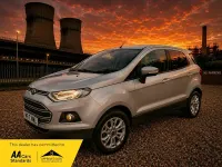 Used Ford Ecosport Zetec 125 HP (91 kW) 2017 Silver SUV