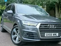 Used Audi Q7 S-Line 218 HP (160 kW) 2016 Grey SUV