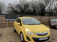 Used Vauxhall Corsa Excite 85 HP (62 kW) 2011 Yellow Hatchback