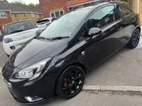 Used Vauxhall Corsa SRi 88 HP (64 kW) 2016 Black Hatchback
