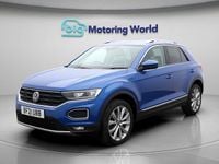 Used VW T-Roc SEL 150 HP (110 kW) 2021 Blue SUV