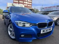 Used BMW 330e M Sport 252 HP (185 kW) 2018 Blue Sedan