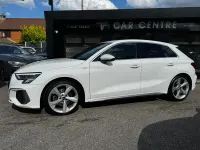 Used Audi A3 Sportback S-Line 150 HP (110 kW) 2020 White Hatchback