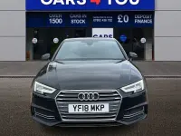 Used Audi A4 S-Line 150 HP (110 kW) 2018 Black Sedan