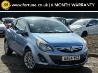Used Vauxhall Corsa 85 HP (62 kW) 2014 Blue Hatchback