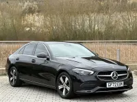 Used Mercedes C200 2022 Black Sedan