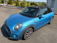 Used Mini Cooper D Cabriolet 2016 Blue Cabriolet