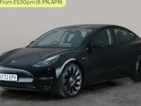 Używany Tesla Model 3 Performance 461 kW (627 KM) 2023 Czarny Sedan/Limuzyna