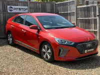 Used Hyundai Ioniq Premium SE 2018 Orange Hatchback