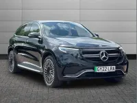 Used Mercedes EQC400 AMG Line Premium 300 kW (408 HP) 2022 Black SUV