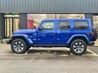 Used Jeep Wrangler Sahara 270 HP (198 kW) 2019 Blue SUV
