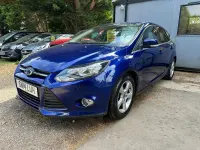 Used Ford Focus Zetec 115 HP (84 kW) 2014 Blue Hatchback