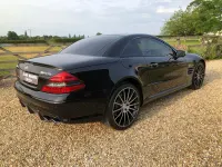 Used Mercedes SL55 AMG AMG 2007 Black Cabriolet