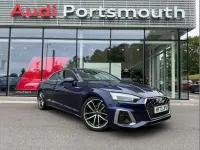 Used Audi A5 S-Line 147 HP (108 kW) 2023 Blue Coupe