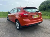 Used Ford Focus Zetec 2012 Red Hatchback