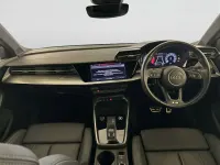 Begagnad Audi A3 S-Line 150 HK (110 kW) 2022 Grå Sedan