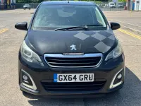 Used Peugeot 108 Allure 82 HP (60 kW) 2014 Black Hatchback
