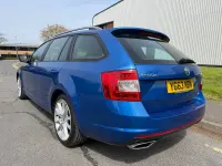 Used Skoda Octavia vRS 180 HP (132 kW) 2013 Blue Estate