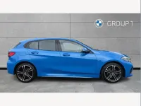 Used BMW 118 M Sport 136 HP (100 kW) 2023 Blue Hatchback