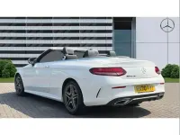 Used Mercedes C200 AMG Line Premium Plus 180 HP (132 kW) 2020 White Cabriolet