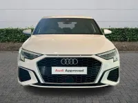 Used Audi A3 S-Line 110 HP (80 kW) 2024 White Hatchback