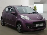 Used Peugeot 107 Active 68 HP (50 kW) 2012 Mauve/purple Hatchback