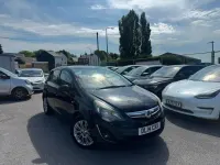 Used Vauxhall Corsa 100 HP (73 kW) 2014 Black Hatchback