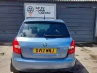 Used Skoda Fabia SE 75 HP (55 kW) 2012 Grey Hatchback