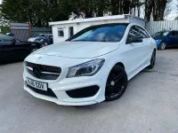 Used Mercedes CLA180 AMG 122 HP (89 kW) 2016 White Sedan