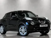 Used Nissan Juke Acenta Premium 116 HP (85 kW) 2015 Black SUV
