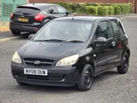 Used Hyundai Getz 62 HP (45 kW) 2008 Black Hatchback