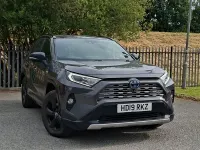 Used Toyota RAV4 Hybrid 218 HP (160 kW) 2019 Grey SUV