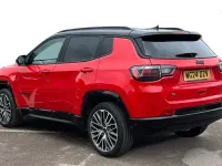 Used Jeep Compass Summit 2024 Red and black SUV