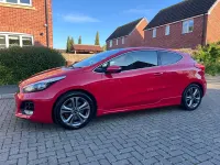 Used Kia ProCeed GT-Line S 134 HP (98 kW) 2017 Red Hatchback