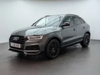 Used Audi Q3 Black Edition 150 HP (110 kW) 2018 Grey SUV