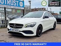 Used Mercedes CLA220 AMG line 177 HP (130 kW) 2017 White Sedan