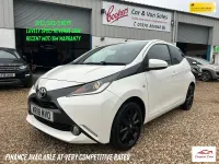 Used Toyota Aygo x-style 2018 White Hatchback