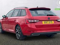 Usado Skoda Superb SportLine 190 CV (139 kW) 2017 Rojo Familiar