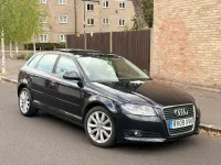Used Audi A3 Premium 125 HP (91 kW) 2009 Black Hatchback