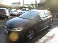Used VW Polo R-line 2017 Black Hatchback