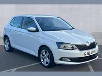 Used Skoda Fabia SE L 110 HP (80 kW) 2016 White Hatchback