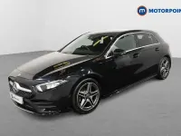 Used Mercedes A200 AMG line 163 HP (119 kW) 2021 Black Hatchback