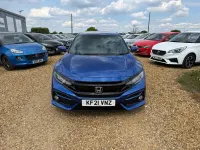 Used Honda Civic SR 126 HP (92 kW) 2021 Blue Hatchback